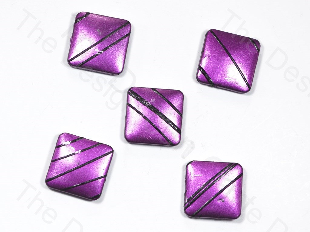 Purple Square Acrylic Stones | The Design Cart (1729478098978)