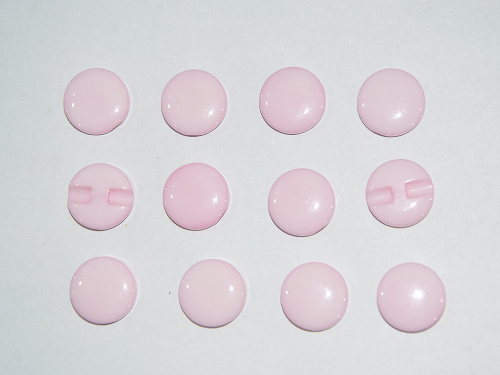 Light Pink Circular Marble Acrylic Buttons