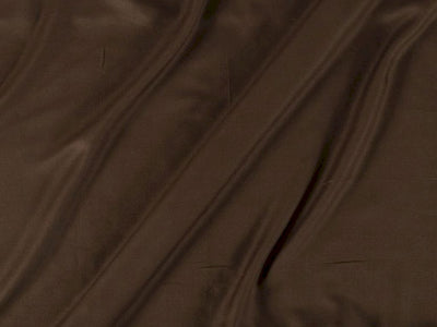 Coffee Brown Plain Dyed Rayon Fabric