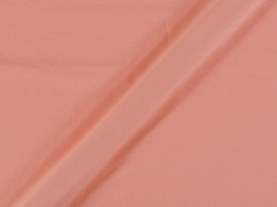 Pastel Peach Plain Butter Crepe Fabric