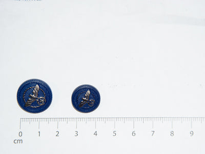 Dark Blue Designer Acrylic Suit Buttons