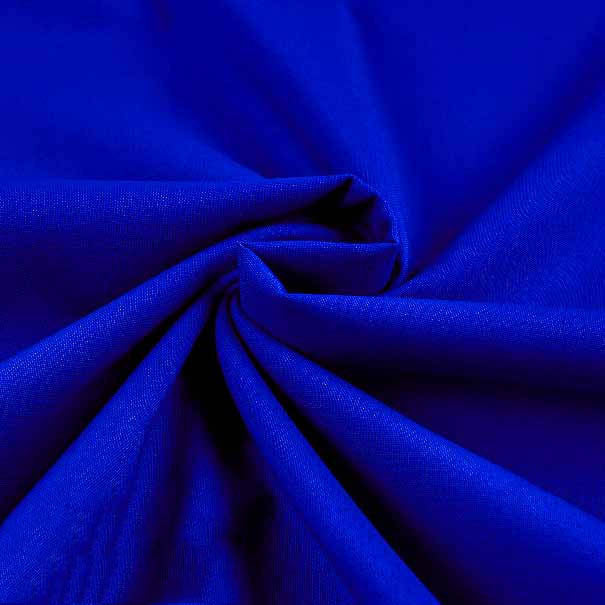 Precut Egyptian Blue Cotton Cambric Fabric