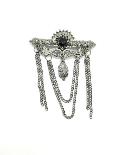 Silver Designer Brooch