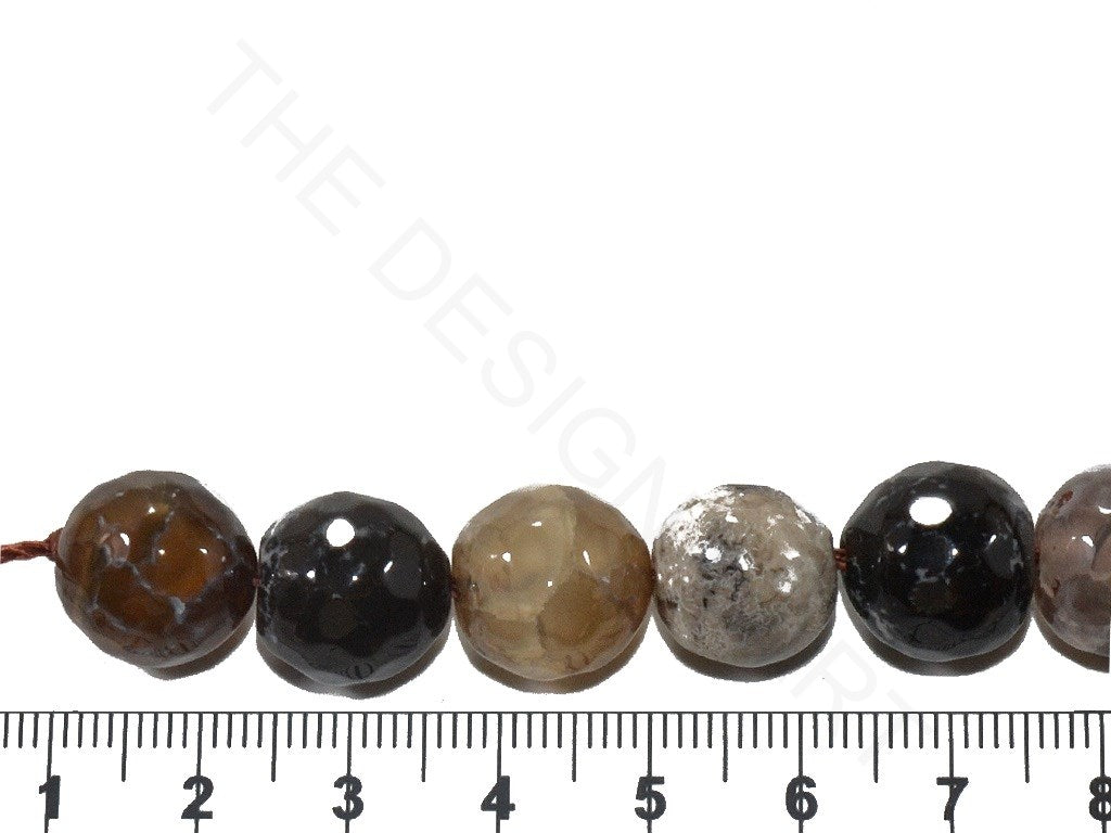 Brown Round Jade Semi Precious Stones | The Design Cart (3785184968738)