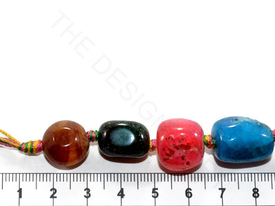 Multicolour Uncut Agate Stones | The Design Cart (3785172516898)