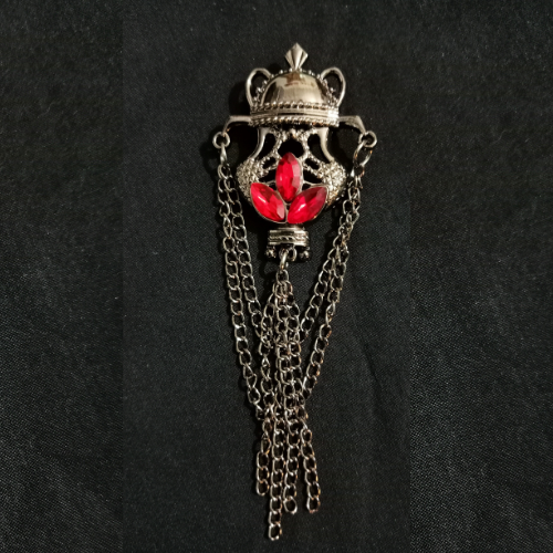 silver-red-stone-studded-designer-brooch