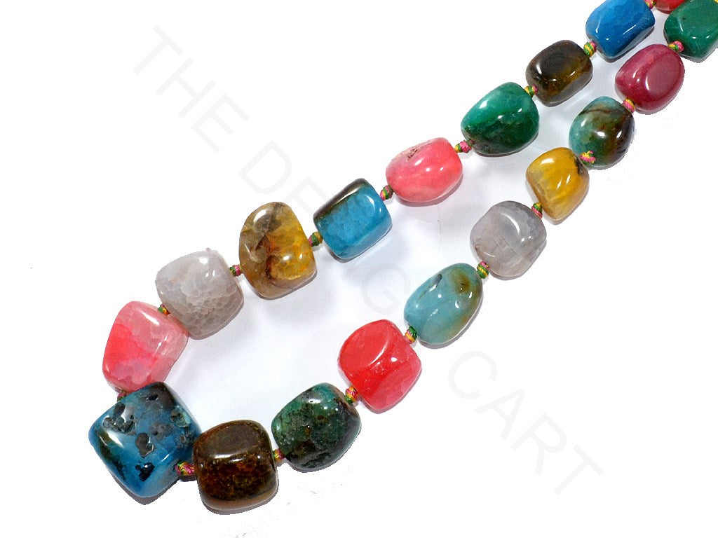 Multicolour Uncut Agate Stones | The Design Cart (3785172516898)