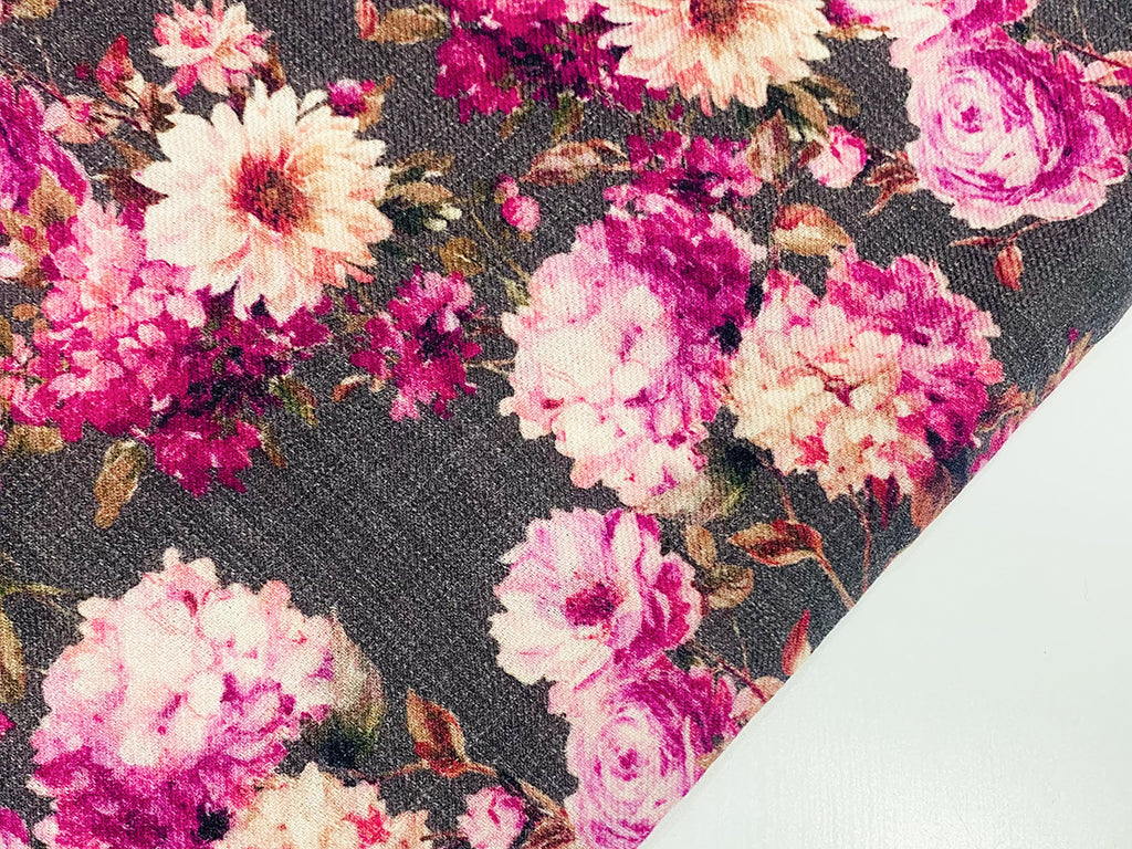 pre-cut-floral-printed-pink-pashmina-wool-fabric