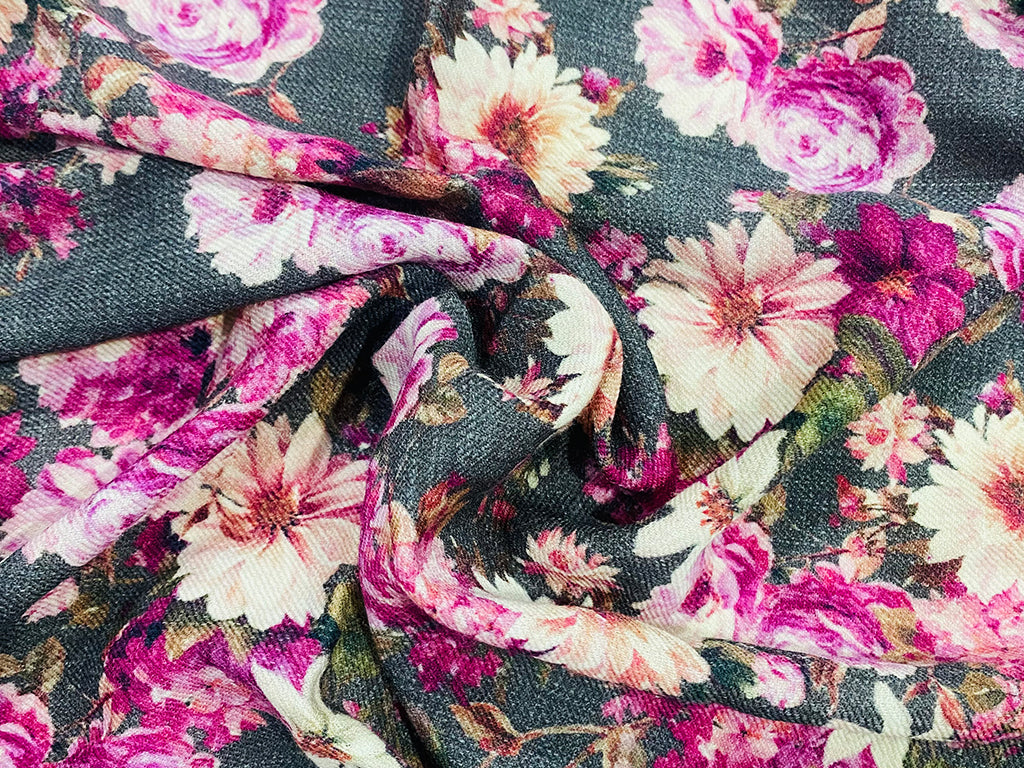 pre-cut-floral-printed-pink-pashmina-wool-fabric