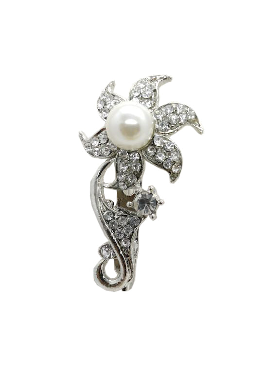 white-pearl-silver-flower-brooch