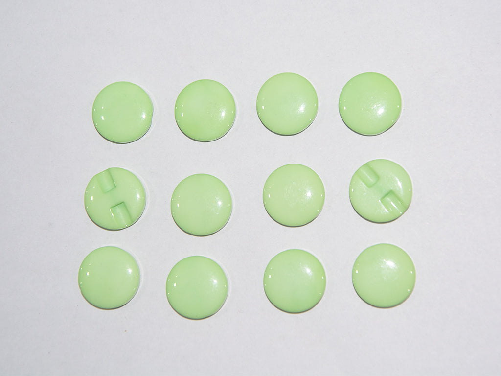 Light Green Circular Marble Acrylic Buttons