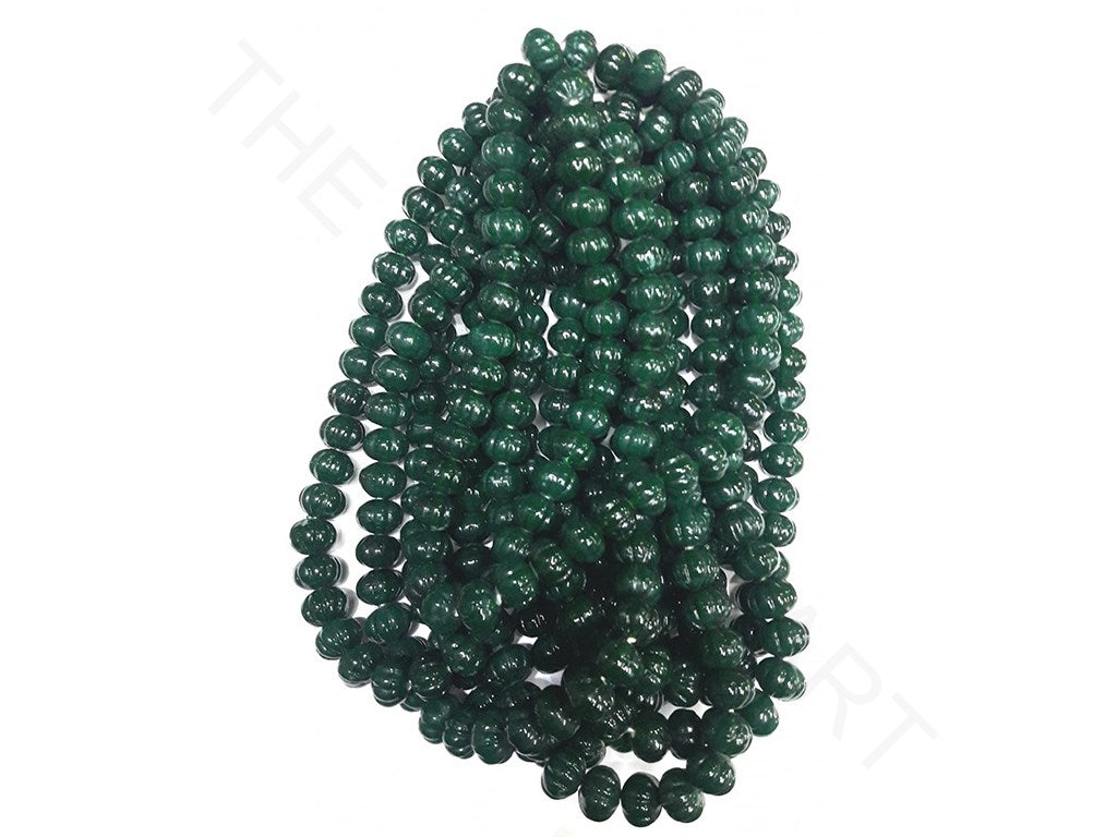 Green Pumpkin Acrylic Beads | The Design Cart (4333697466437)