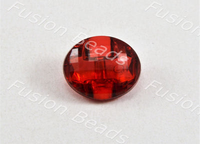 red-football-crystal-button