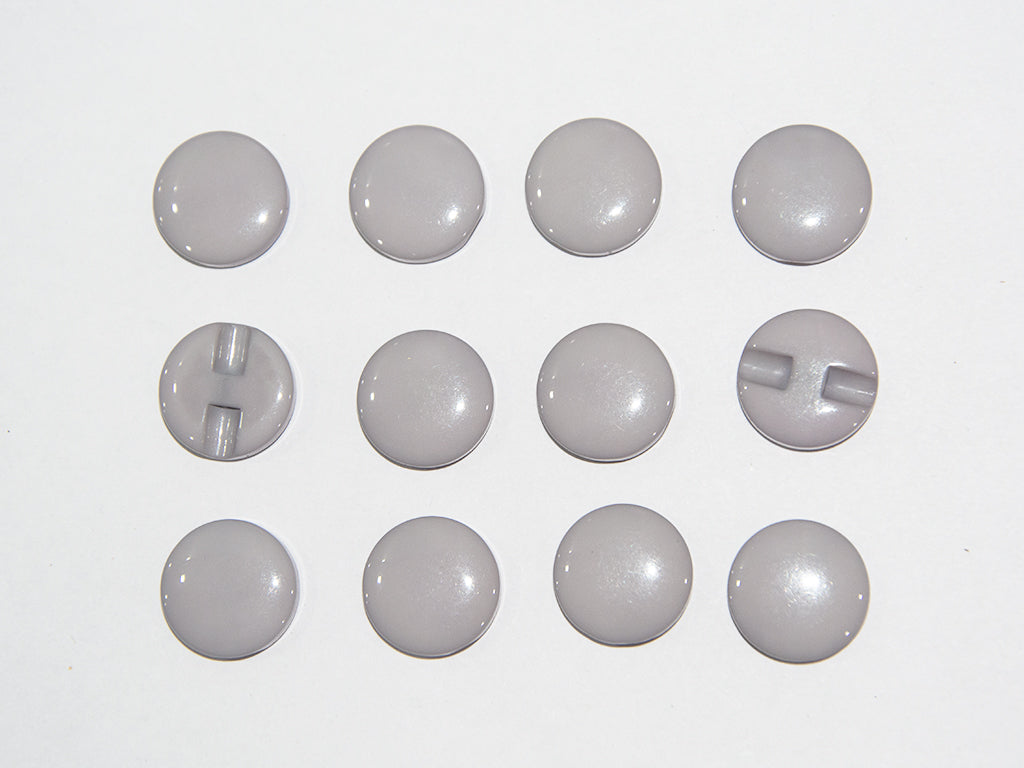 Gray Circular Marble Acrylic Buttons