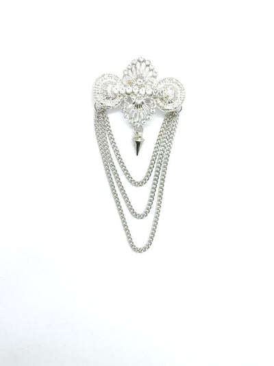 Silver Designer Brooch