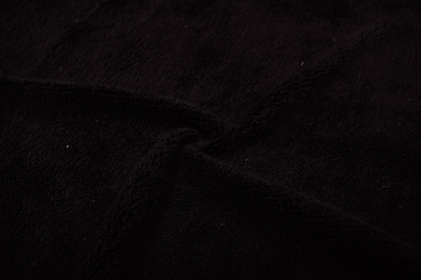 Dark Brown Sherpa Knit Fabric