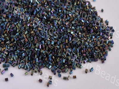 Iris Black 2 Cut Seed Beads (420044210210)