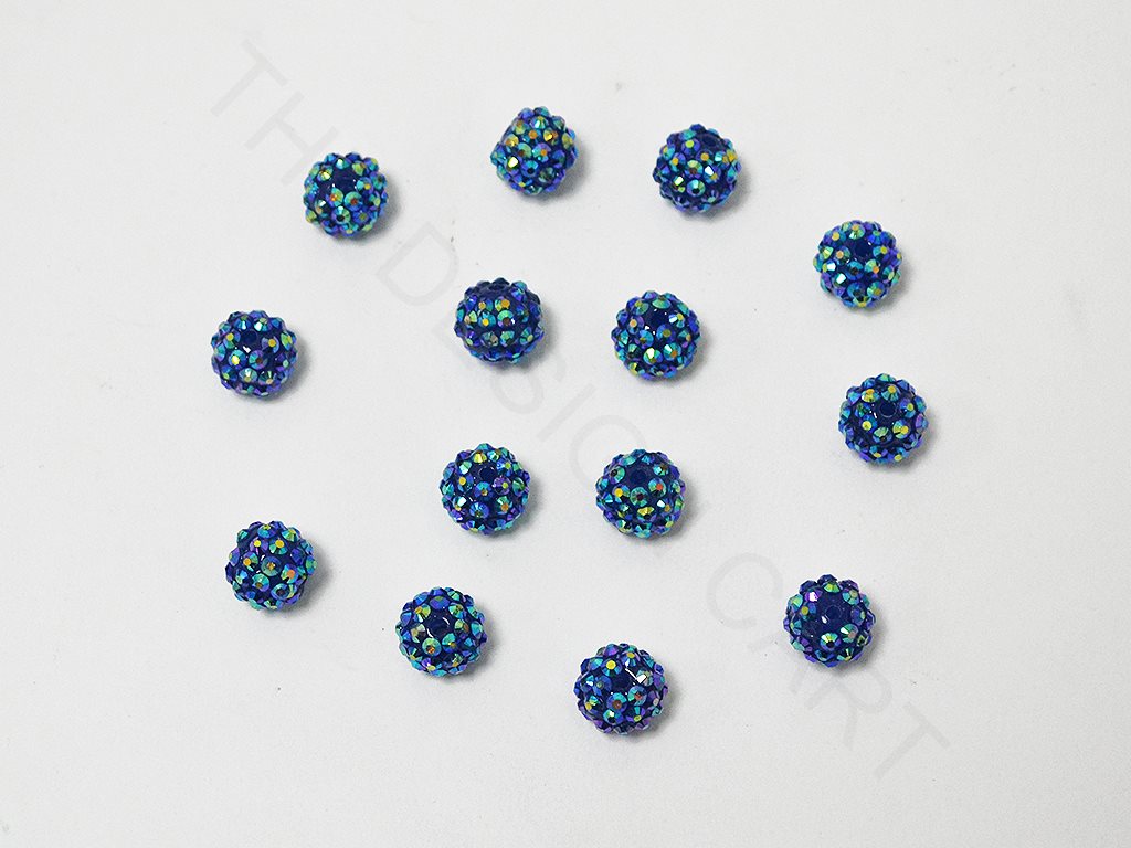 Blue Rainbow Zircon Balls | The Design Cart (4338993070149)