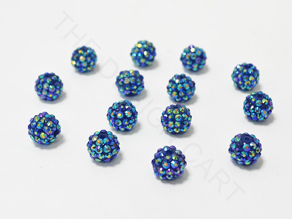 Blue Rainbow Zircon Balls | The Design Cart (4338993070149)