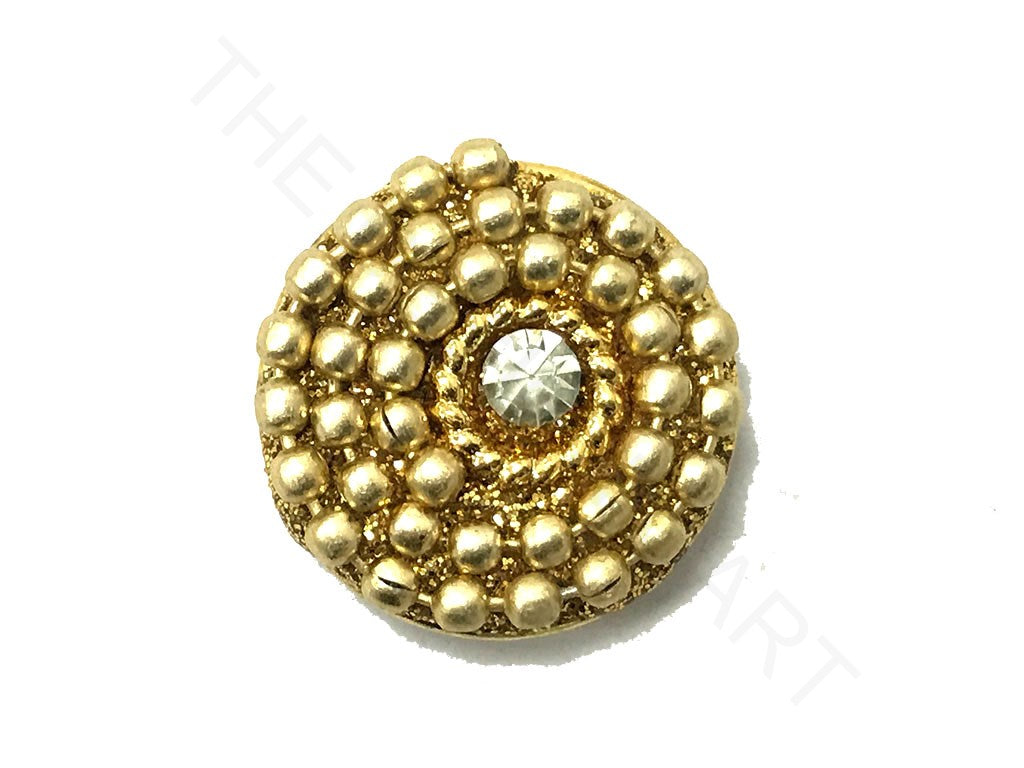 Golden Design 4 Handcrafted Button | The Design Cart (4323286089797)