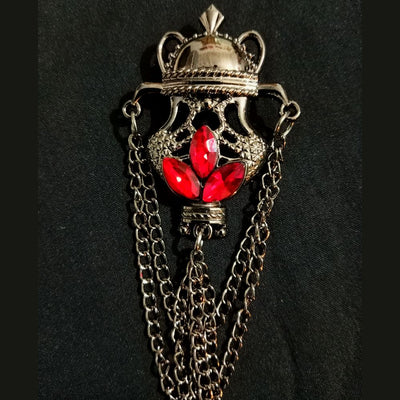 silver-red-stone-studded-designer-brooch