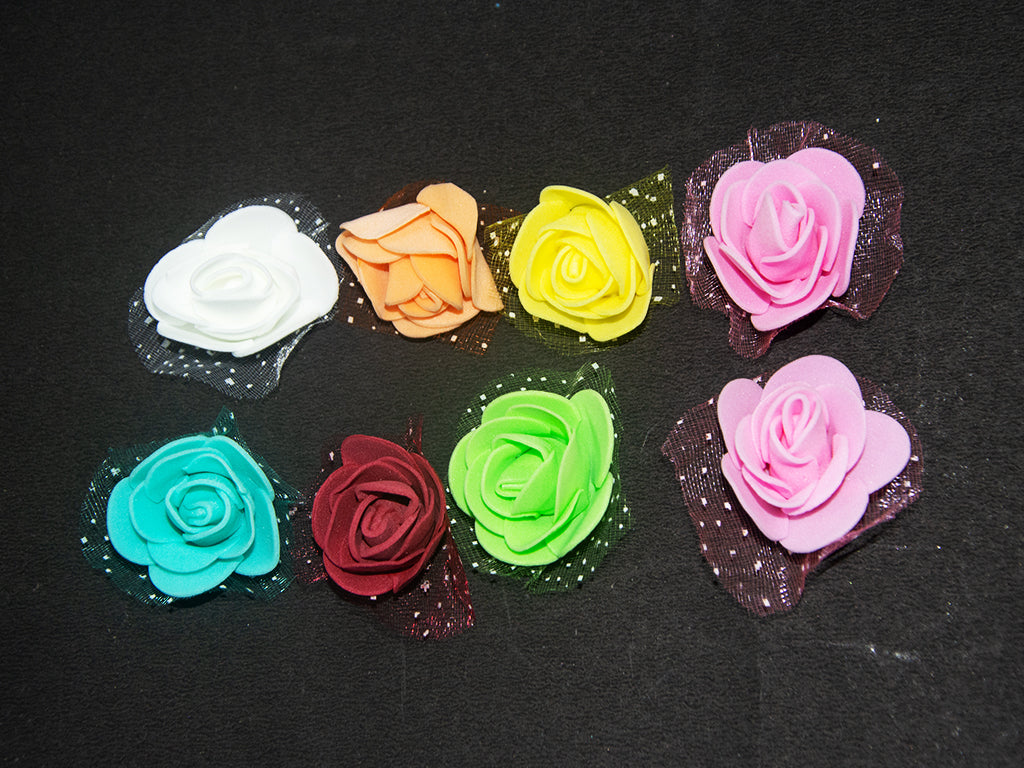 multicolour-assorted-foam-fabric-flowers