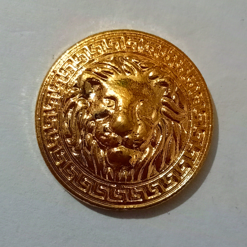 golden-lion-face-designer-metal-buttons