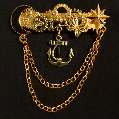 golden-chain-designer-brooch