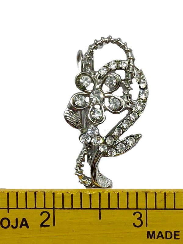 Silver Designer Brooch