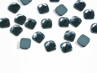 Dark Gray Square Glass Stones