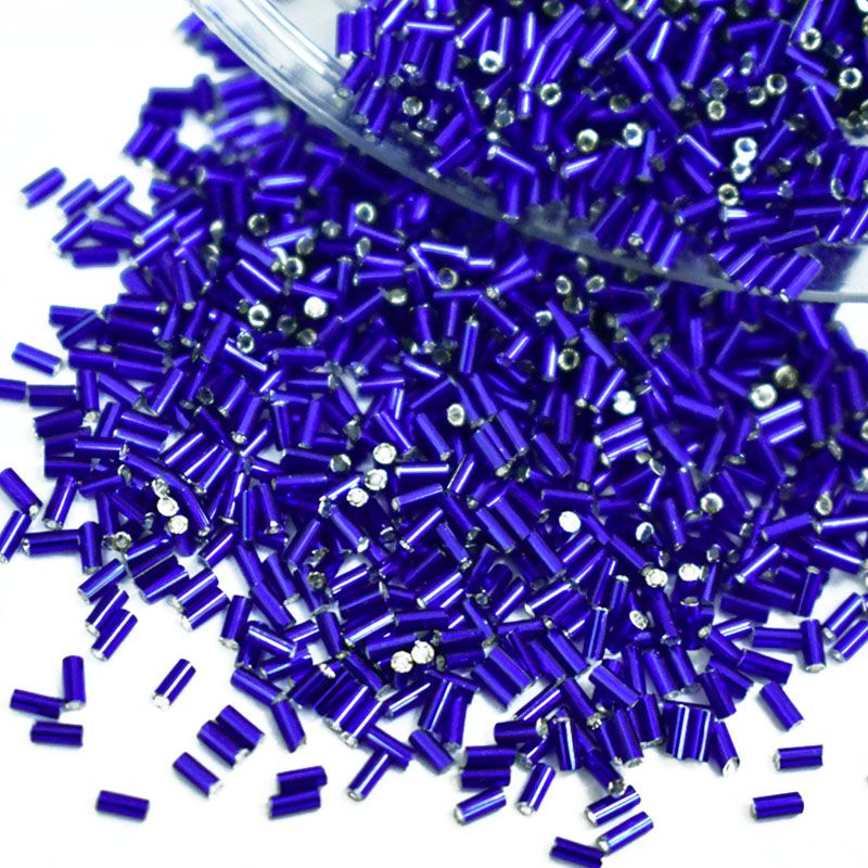 Miyuki Royal Blue Bugle Beads