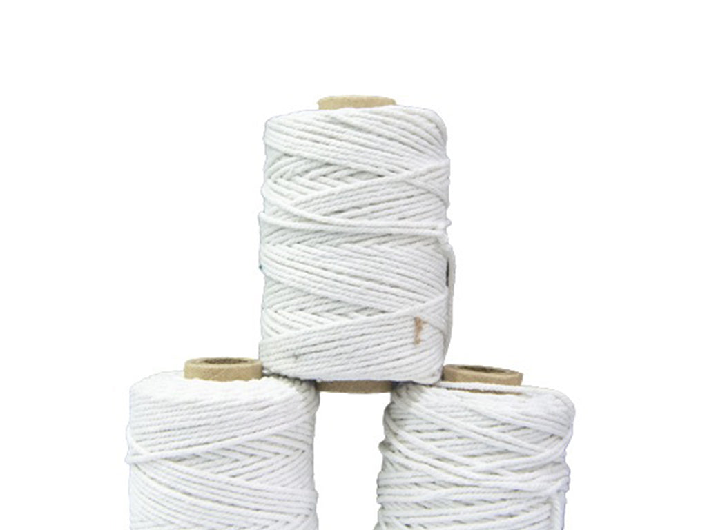 White Cotton Piping Thread