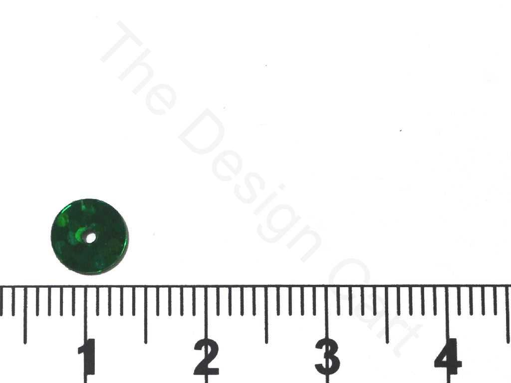 Green 1 Hole Plastic Sequins | The Design Cart (1827261939746)