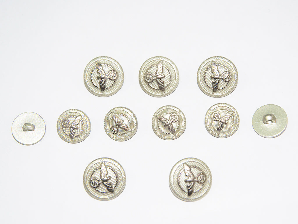 Water Golden Designer Acrylic Suit Buttons