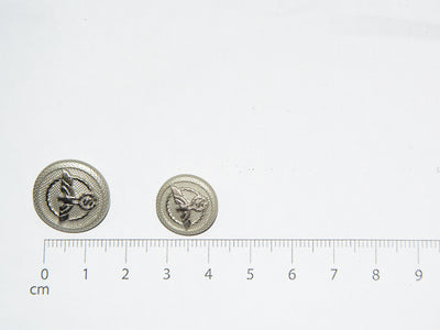 Water Golden Designer Acrylic Suit Buttons