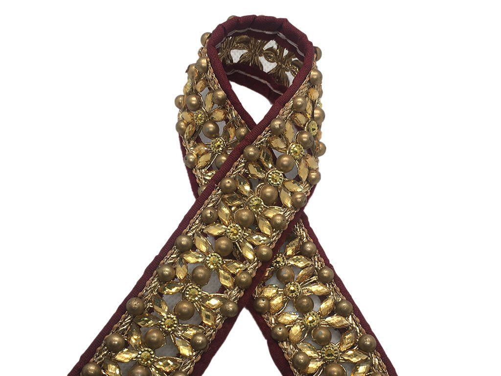 golden-floral-stone-work-embroidered-border