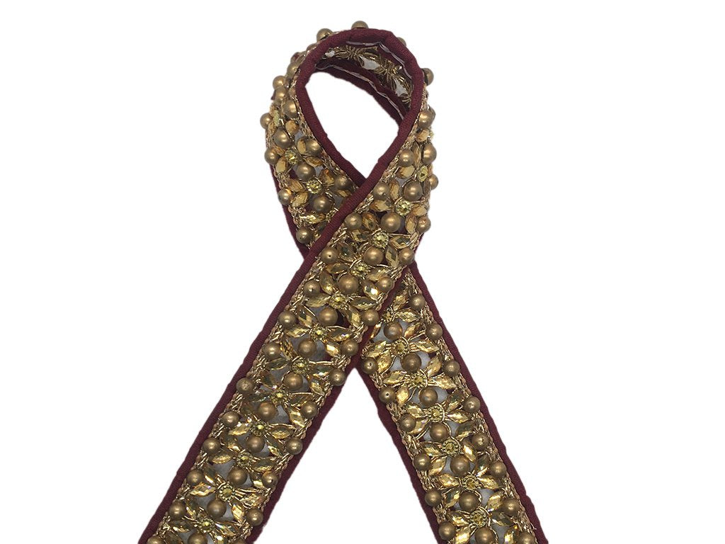 golden-floral-stone-work-embroidered-border