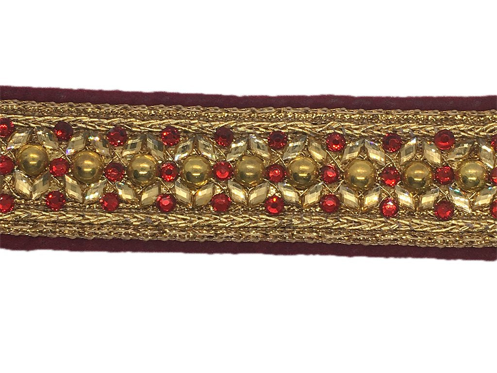 maroon-golden-stone-work-embroidered-border