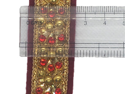 maroon-golden-designer-stone-work-embroidered-border