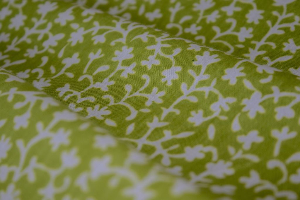 olive-green-floral-printed-pure-cotton-fabric