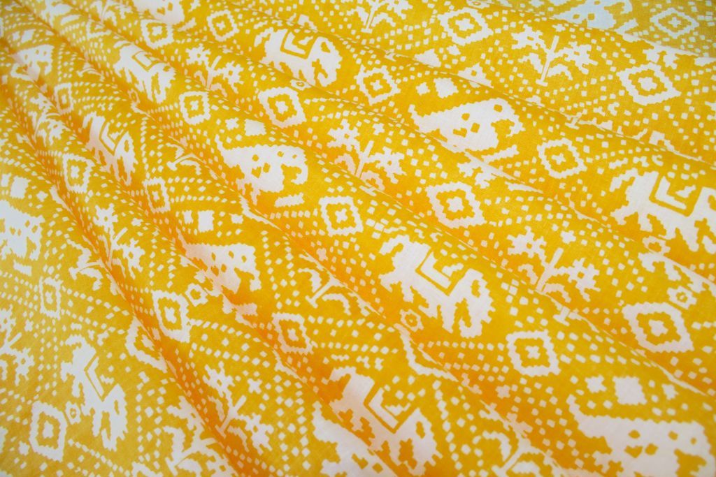 yellow-patola-printed-pure-cotton-fabric