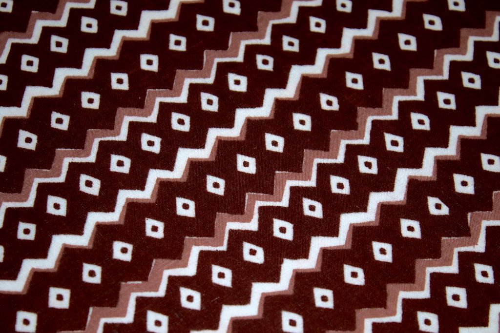 brown-chevron-printed-pure-cotton-fabric