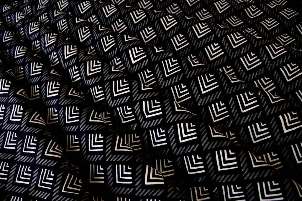 black-grey-geometric-printed-pure-cotton-fabric