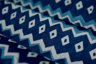 blue-chevron-printed-pure-cotton-fabric