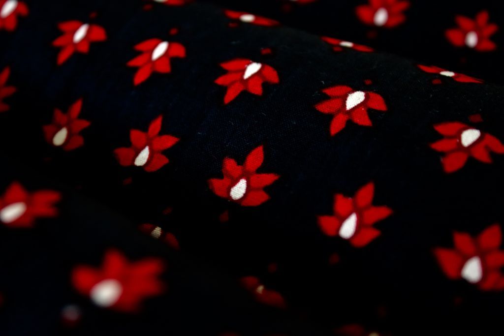 black-red-leaf-printed-pure-cotton-fabric