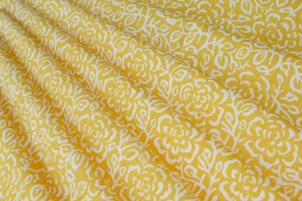 yellow-floral-printed-pure-cotton-fabric