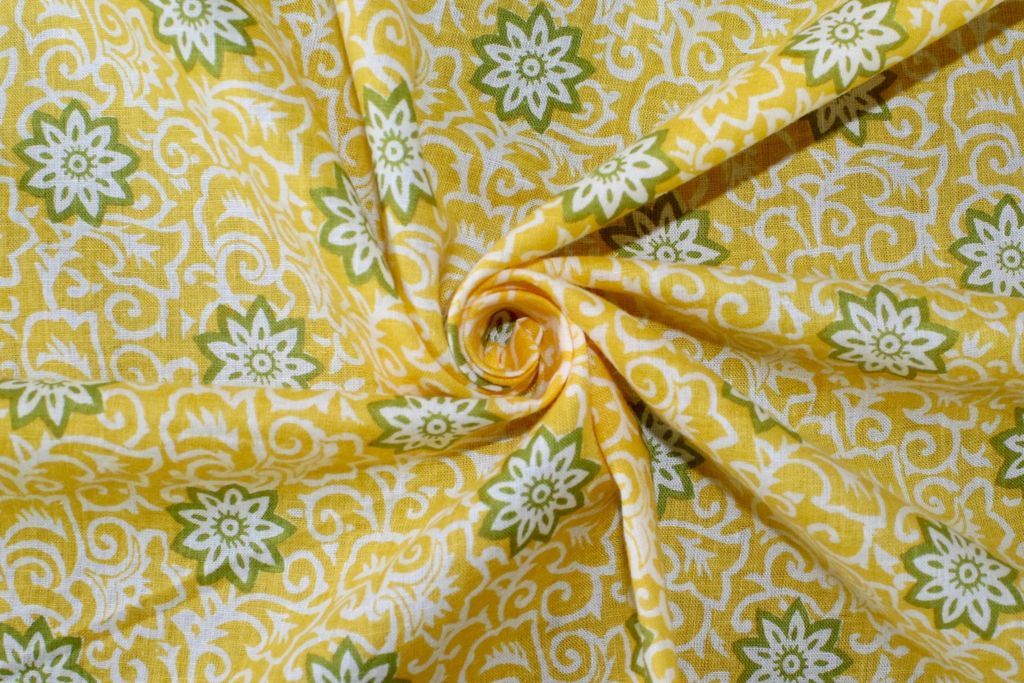 yellow-green-floral-printed-pure-cotton-fabric