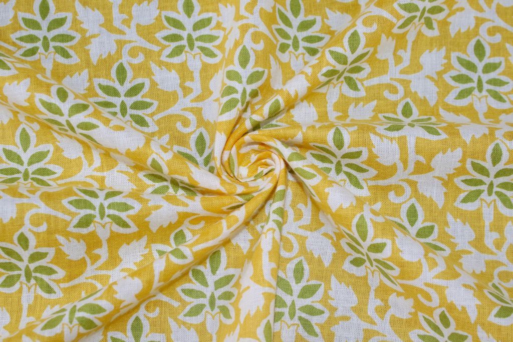 yellow-green-floral-printed-pure-cotton-fabric-1