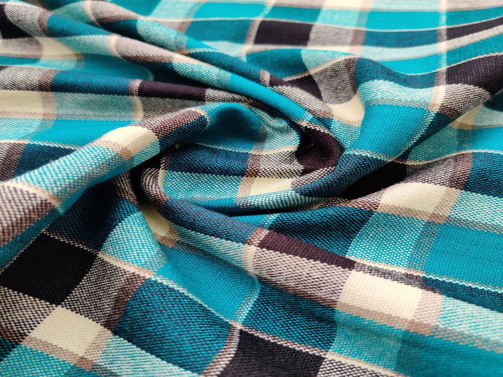 teal-blue-white-checks-coatswool-fabric