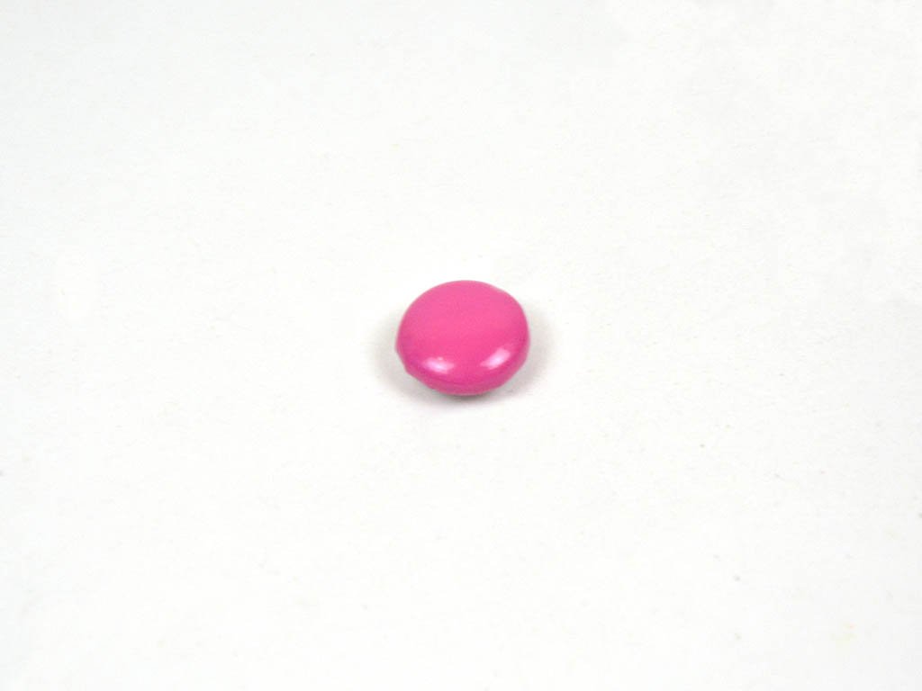 pinkplainfabricbutton